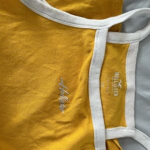 Hollister Yellow Tank - Size Medium